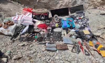 Pençe-Yıldırım ve Pençe-Şimşek Operasyonları Kapsamında Terör Örgütü PKK’ya Ait 2 Girişli 14 Odalı Bir Mağara Tespit Edildi