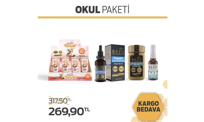 BEE’O PROPOLİS’TEN “OKULA DÖNÜŞ” DESTEĞİ