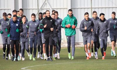 İttifak Holding Konyaspor , Ç. Rizespor ile oynayacağı karşılaşmanın hazırlıklarını tamamladı