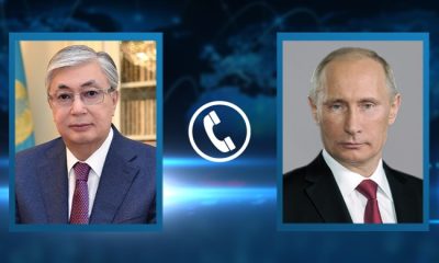 President Kassym-Jomart Tokayev had a telephone conversation with President Vladimir Putin of Russia