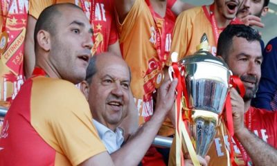 Cumhurbaşkanı Ersin Tatar, Çetinkaya Türk Spor Kulübü’nün sporcu, yönetici ve taraftarlarını tebrik etti