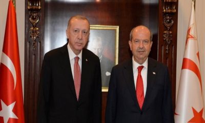 Cumhurbaşkanı Ersin Tatar, Türkiye Cumhuriyeti Cumhurbaşkanı Recep Tayyip Erdoğan ile telefon görüşmesi gerçekleştirdi