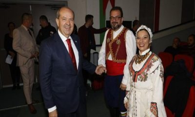 Cumhurbaşkanı Ersin Tatar, Kıbrıs Türk Halk Dansları Federasyonu tarafından düzenlenen 9. Halk Dansları Şöleni’ne katıldı.