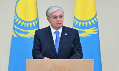 Глава государства принял участие в церемонии открытия транзита российского газа в Узбекистан через территорию Казахстана