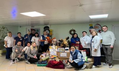 Bulmacalar, kitaplar, yaratıcılık kitleri: Birleşik Rusya hastanelerdeki çocuklara hediyeler bağışladı