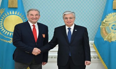 Devlet başkanı Rusya Hokey Federasyonu Başkanı Vladislav Tretyak’ı kabul etti