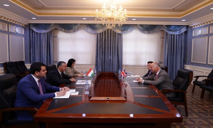 Meeting of the First Deputy Minister with the Ambassador of United Kingdom