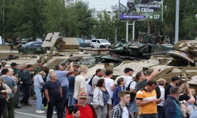 “Birleşik Rusya”: Kurgan’daki Kuzey Askeri Bölgesi “Gerçekte Güç – Gurur ve Zafer” kupa sergisini bir haftadan fazla 40 binden fazla kişi ziyaret etti