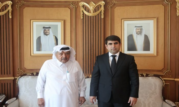 Meeting of the Ambassador with the Chairman of the Qatari Businessmen Association, Chairman of the Board of Directors of «Al Faisal Holding» Company