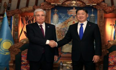 Kazakistan ve Moğolistan cumhurbaşkanları sınırlı formatta görüşmelerde bulundu